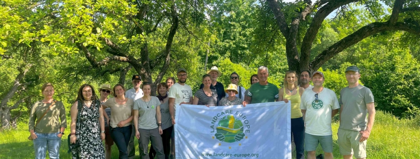 Abbildung 17: Teilnehmer:innen des Landcare Europe Workshops und der Exkursion in Transsilvanien, Rumänien.