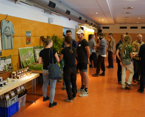 SAFFT4EU Auftaktveranstaltung, Markt der Möglichkeiten; Copyright: Leonie Schmidtlein, vErde regenerativ e.V.